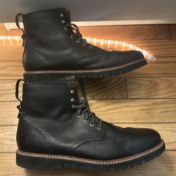 Timberland Earthkeepers Britton Hill Wing Tip Boot size 15M - Picture 2 of 7